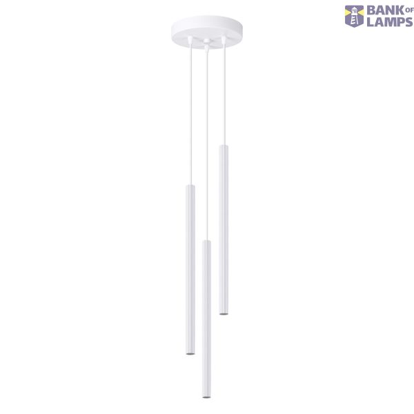Pendant lamp ARCHE 3P white image 14