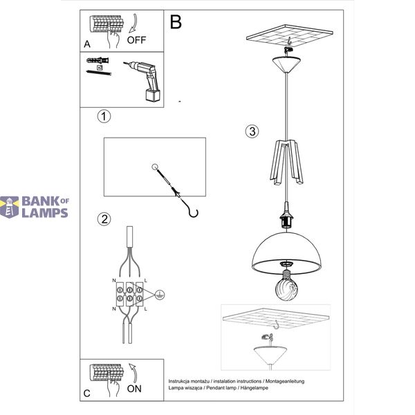 SOLLUX - pendant luminaire CASCO SL.0388 image 5