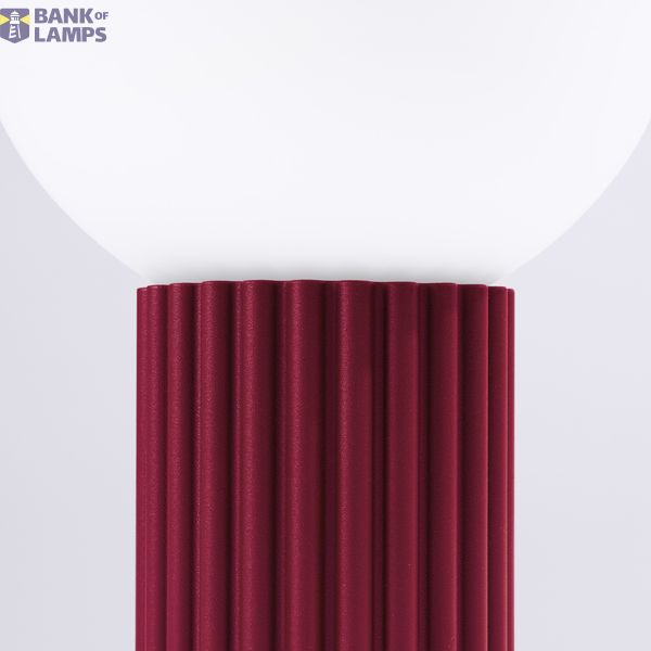 Table lamp HALO burgundy image 5