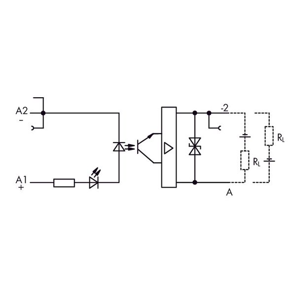 859-737 Optocoupler module; Nominal input voltage: 24 VDC; Output voltage range: 0 … 30 VDC image 7