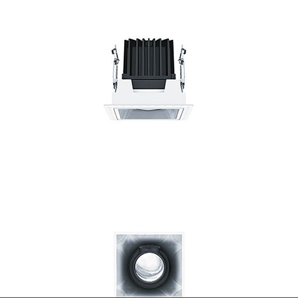PANOS INF Q100V 15W 930 LDO SP-SM TL - LED ceiling-recessed luminaire image 1