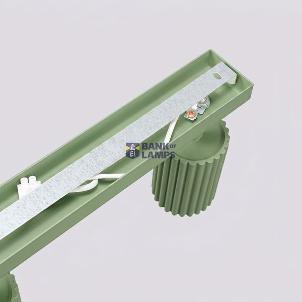 Ceiling lamp KARBON 4L sage image 5