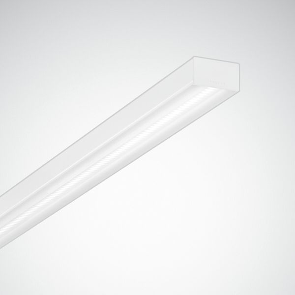 Surface-mounted luminaire Solvan Flow D Diffuser White rectangular ETDD 31W 4000lm Emergency light Lambertian (L) IK03 3 SDCM image 1