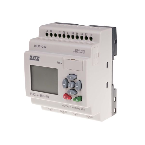 Bistable group relay, for DIN rail, with inrush relay 160A/20ms; BIS-412-LED image 1