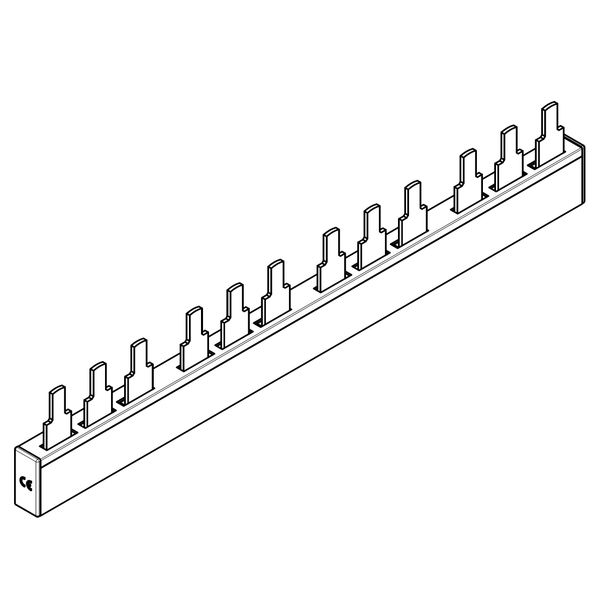 ARROW II-busbar 4xC00 for 3-pole fuse switch (The price is shown without markup on metals. Request a quote for accurate information) image 1