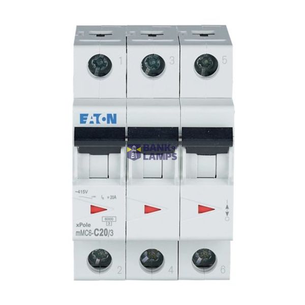 mMC6_C20/3 Eaton Moeller series xPole (Style 5) - mMC4/6/M MCB image 1