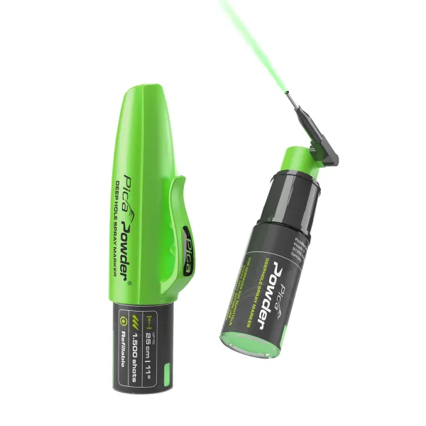 Powder Marker Spray Deep Hole - Green image 1