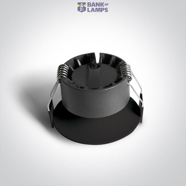 BLACK 7W CCTV IP20 230V DARK LIGHT image 2