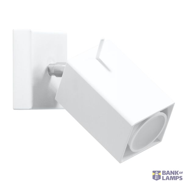 WALL LAMP MERIDA WHITE GU10 1X40W IP20 image 3