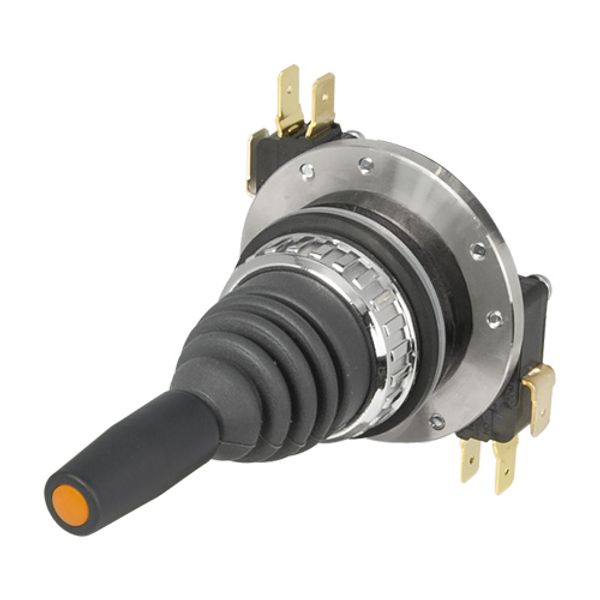 Joystick, 2-position, 2 Spring Return, 2 N.O.+2 N.C. image 1