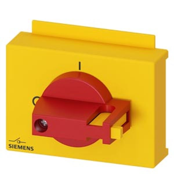 Accessory for 3KD0 size 1 direct handle, Emergency switching off, 4-pole padlockable in OFF-position Accessories image 2