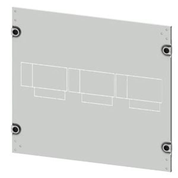Masking frame 3VA20 (100 A), 3VA21 (160 A), 3VA22 (250 A), 3 or 4-pole, fixed-mounted, image 1