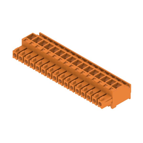 PCB plug-in connector, female plug, 3.81 mm, Number of poles: 16, 90°, Clamping yoke connection, Clamping range, max. : 1.5 mm², Box image 4