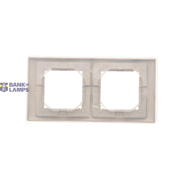 Triple contact push button, 10AX, matt aluminum image 1