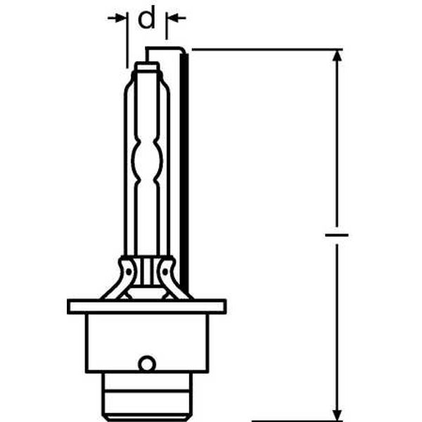 66440CBI 35W P32D-5 4X1            OSRAM image 2