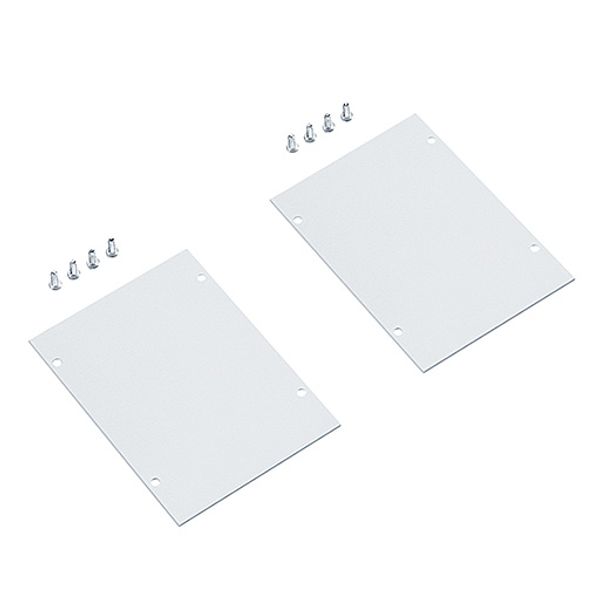 SLN2 CONCRETE EC SET DD L9 SR - End cap set, concrete recessing channel image 1