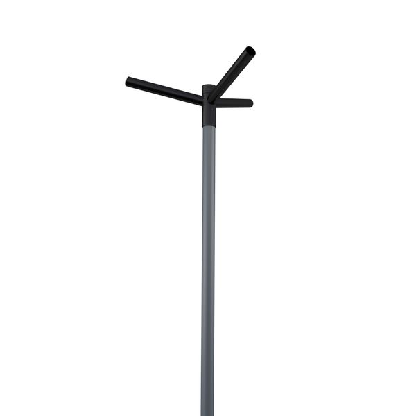 Pole mounting L 894 B 787 H 250 d 76 colour: anthracite image 2