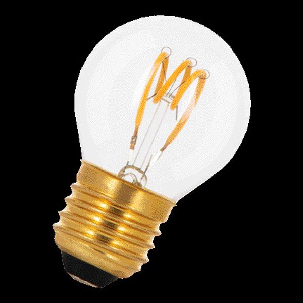 Spiraled Basic G45 E27 3W 2200K Clear DIM 240V image 2