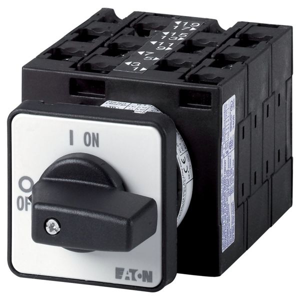 T3-5-8315/E Step switches, T3, 32 A, flush mounting, 5 contact unit(s), Contacts: 9, 45 °, maintained, With 0 (Off) position, 0-3, Design number 8315 image 3