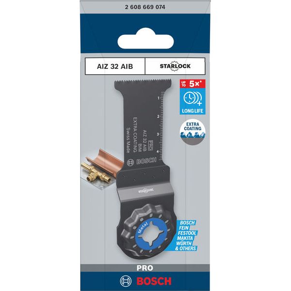 PRO Non Ferrous Metal AIZ 32 AIB Multitool Blade image 2