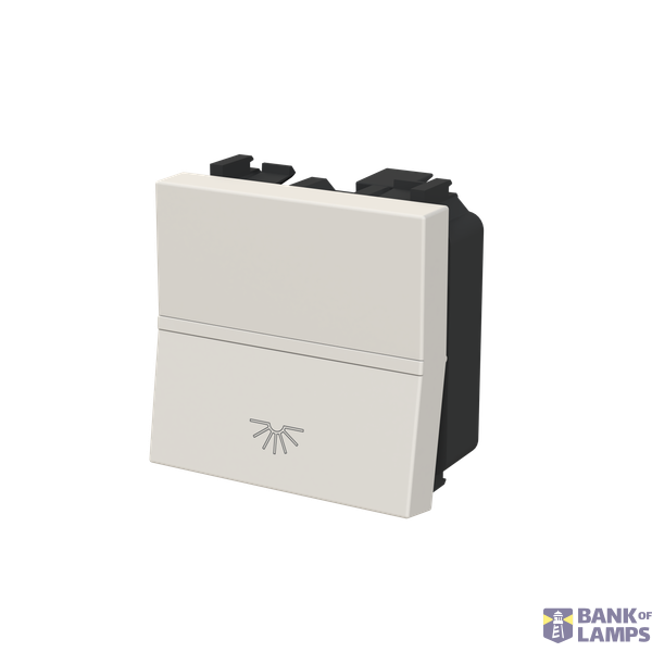 Push-button, SP with light symbol - 2M - Dune image 2