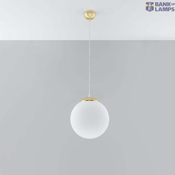 HANGING LAMP UGO 30 GOLD E27 1X60W IP20 image 5