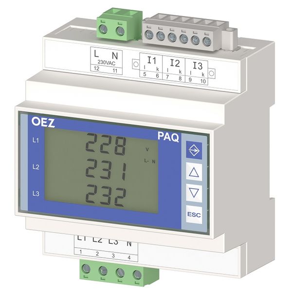 Power monitoring device PAQ-50-U230-COM1 image 1