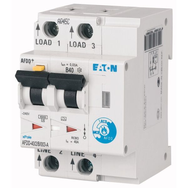 AFDD-40/2/B/003-A Arc Fault Detection Device, 2p, B, 40 A, 30 mA, type A image 3