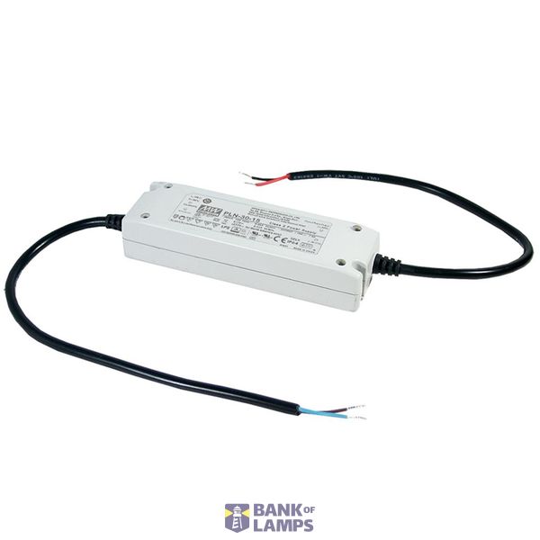 MeanWell PLN-30 IP64 SNT PFC 30W 48V/0,63A CV+CC image 1