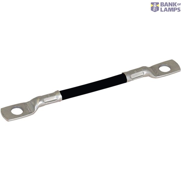 Bridging cable Cu 25 mm² BK L variable, with two cable lugs B 10.5 mm image 1
