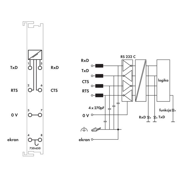 RS-232 C Serial Interface 9600 baud None light gray image 5