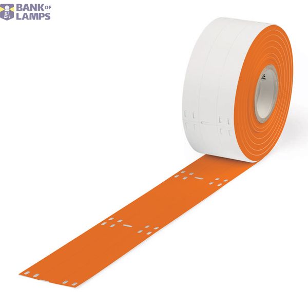 Cable tie marker for Smart Printer for use with cable ties orange image 2