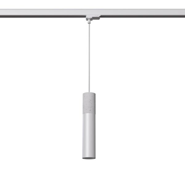 HANGING LAMP 3 PHASE BORGIO WHITE GU10 image 1