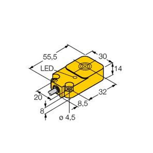 Inductive Sensor   BI10-Q14-Y1X image 1