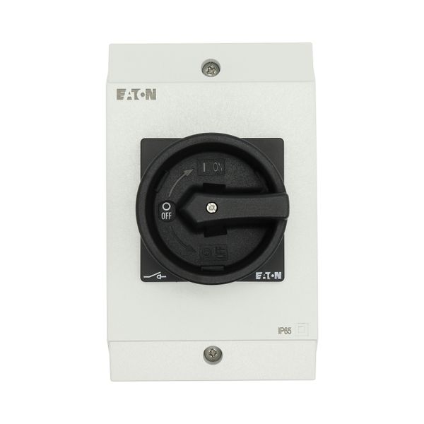 P3-63/I3/SVB-SW On-Off switch, P3, 63 A, surface mounting, 3 pole, STOP function, With image 45