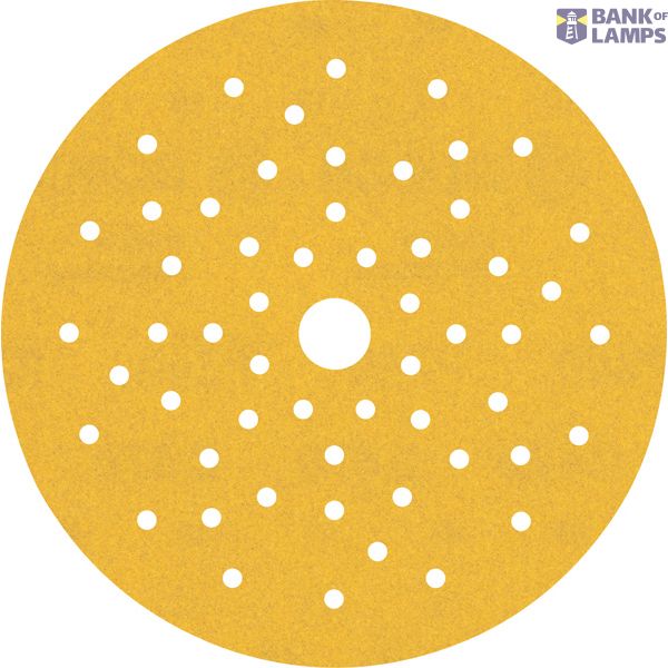 EXPERT C47 Sandpaper with multihole for Random Orbital Sanders 15 mm, G 24 5-pc image 1