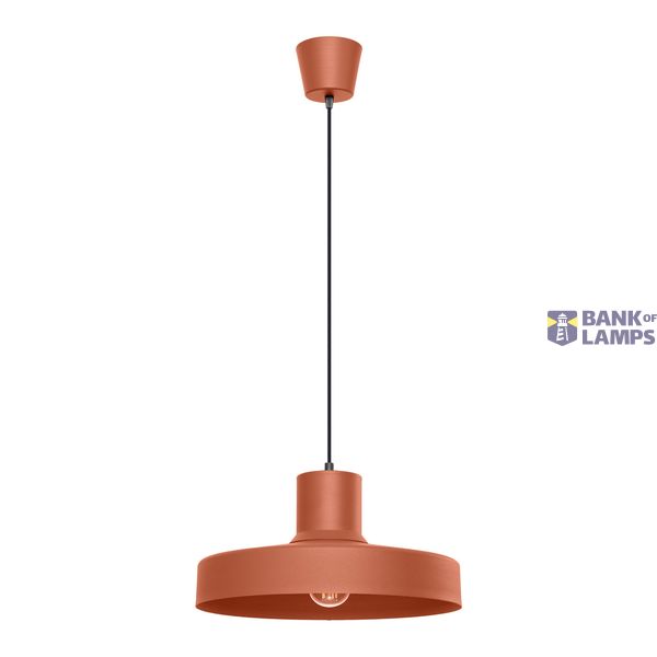 Pendant lamp BILO red ochre image 1
