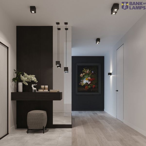 WALL LAMP QUAD 1 BLACK G9 1X40W IP20 image 11