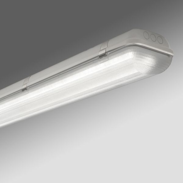 Linda LED HS 2x30W, 4000K, 9533lm, IP65, grey, L=1570mm image 1