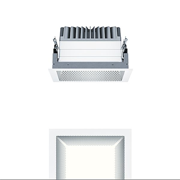 PANOS EVO Q190H 19W 830 LDO FAL WH - LED ceiling-recessed luminaire image 1