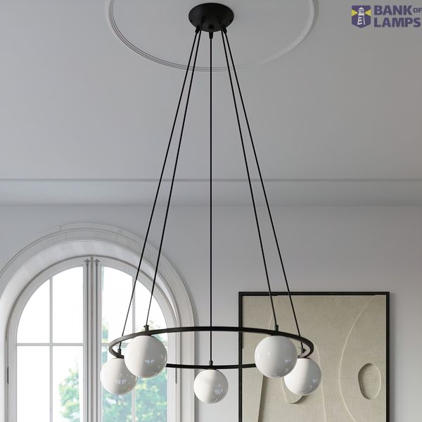 YOLI CHANDELIER 3 BLACK G9 3X8W IP20 image 3
