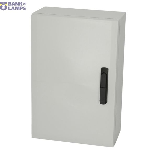 Polycarbonate enclosure, 600x400x210mm, fitted with Mounting plate image 4