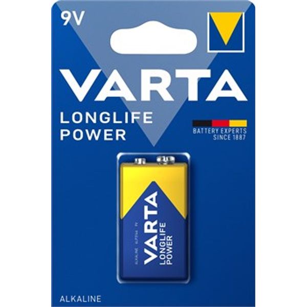 VARTA Longlife Power 4922 9V BL1 image 1