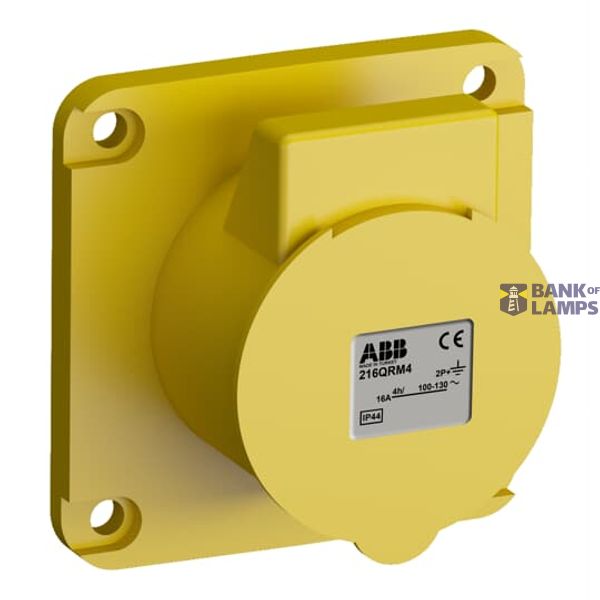 216QRM4 Panel mounted socket image 1