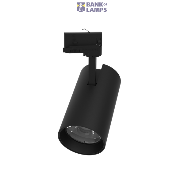 Alcor 3-Circuit Track-mount Spot Light 35W 38° SCT Black image 1
