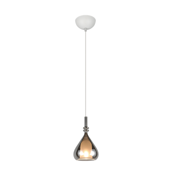 Aldea pendant 1-pc E14 chrome plated image 1