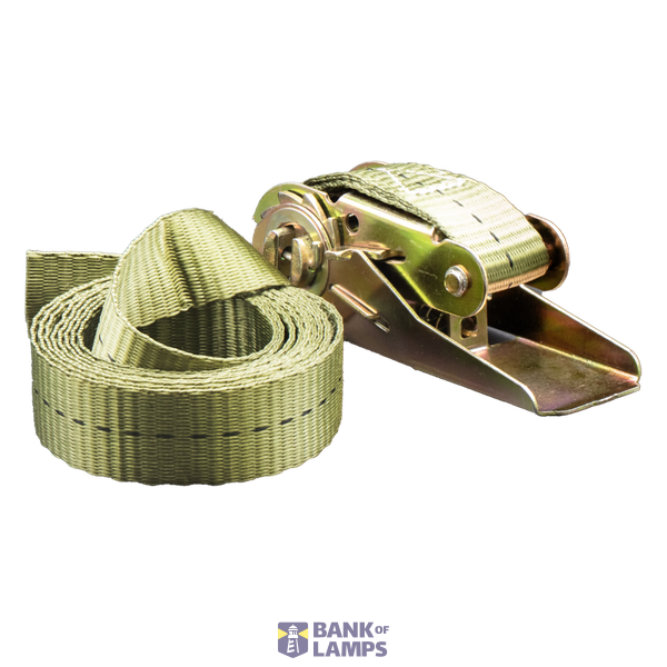 CINGHIA VERDE MILITARE  PROIETTORE LED BLAZE 2000MM  -  BOX image 1