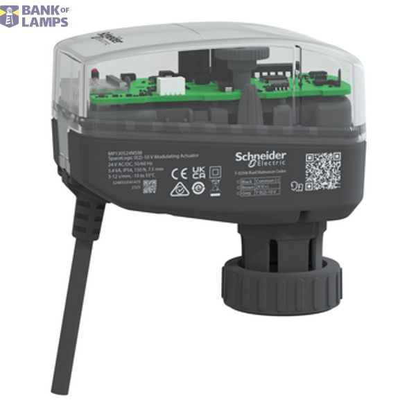 SpaceLogic MP130S PIBCV Modulating Actuator, Non-Spring Return, 24V AC image 2