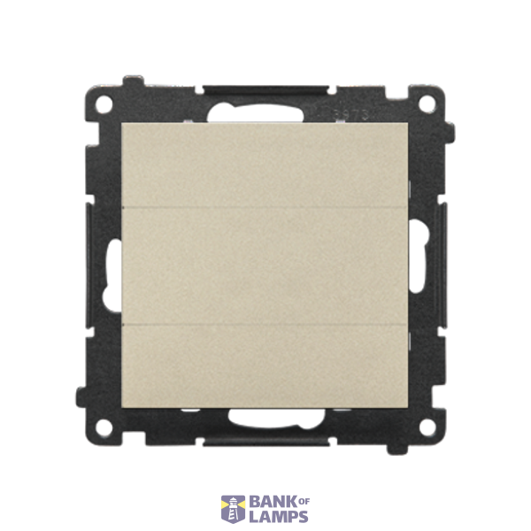 Blind element with metal support, (module), champagne matt image 1
