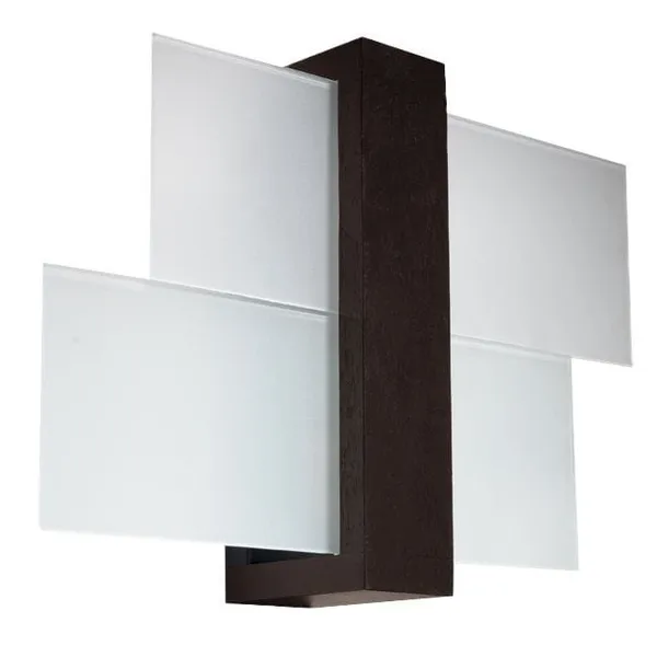 WALL LAMP PHENIX 1 WENGE E27 1X60W IP20 image 1